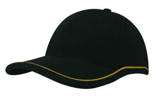 Headwear Bhc W/piping Crown & Peak Cap X12 - 4047 - City Workwear